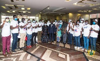 President Nana Addo Dankwa Akufo-Addo with assemblymen