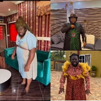 Ajagurajah dresses in different outfits