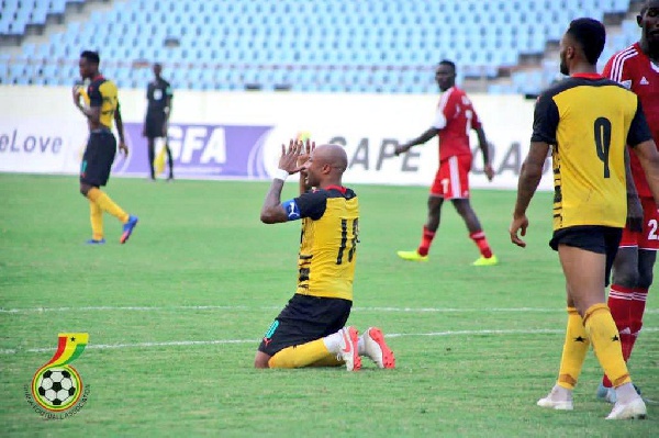 Black Stars captain Andre Ayew a doubt for Sudan clash on Tuesday