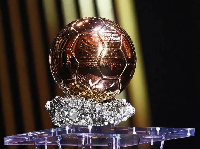 Photo of the prestigious Ballon d'Or award