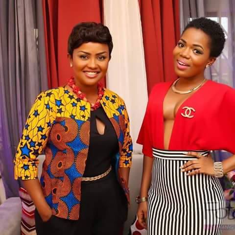 Nana Ama Mcbrown and Mzbel