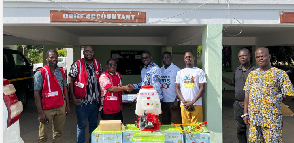 Some of the items included 540 cholera vaccines, 3000 tablets of chlorine