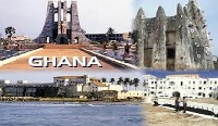 Some tourism destinations in Ghana