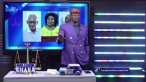 Paul Adom-Otchere is host of Good Evening Ghana