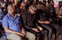 Energy minister among delegation from the ministry at the funeral