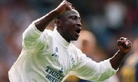 Former Leeds United forward Anthony Yeboah