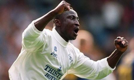 Former Leeds United forward Anthony Yeboah