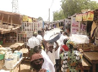 Some traders at the Tamale Bus Stop area