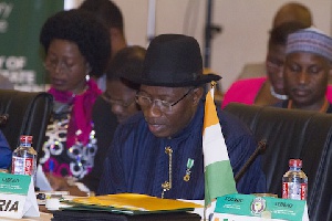 Goodluck Jonathan Nigeria ECOWAS Accra