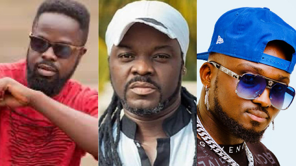L-R: Ofori Amponsah, Barima Sidney and Bollie all have songs that are 20 years old