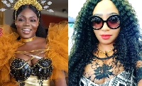 Ghanaian singer Mzbel and socialite Diamond Appiah