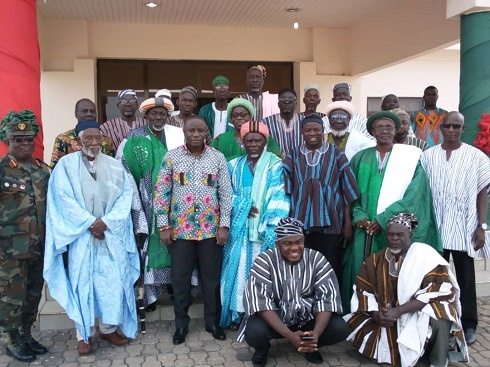 The delegation reaffirmed their commitment to perform the final funeral rites of the late Yaa-Naa