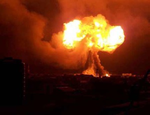 File photo; Gas explosion at Atomic junction