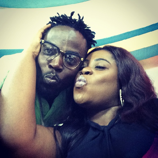 Kwaw Kese with Amanda Jissih