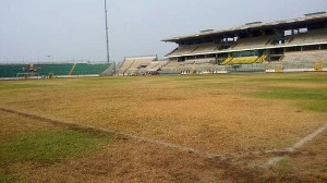 The pitch of Accra sports stadium