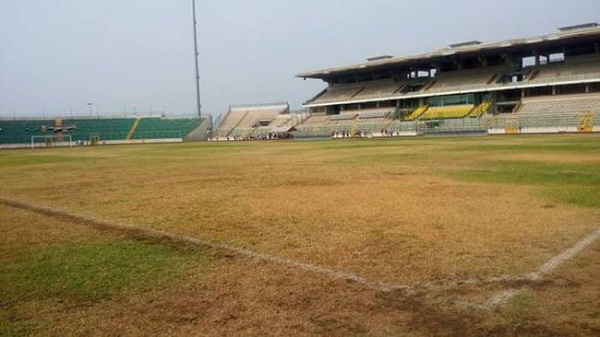 The pitch of Accra sports stadium