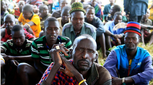 Karamoja Development Forum (KDF) facilitating a dialogue for various tribes