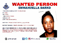 Emmanuella Darko is wanted for stealing