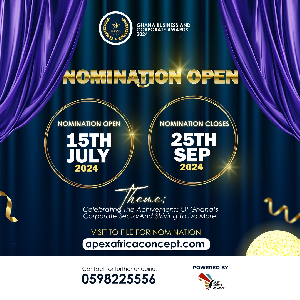 The Ghana Business and Corporate Awards 2024 has officially opened its doors for nominations