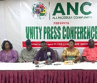 Executives of the All Nigerian Community