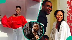 Reactions as Frank Edoho’s ex-wife’s old video speaking about abuse trends