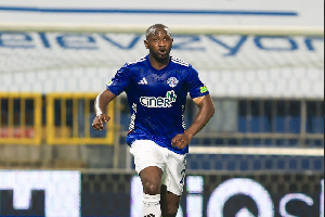 Black Stars defender, Nicholas Opoku Black Stars defender, Nicholas Opoku