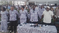 GNAT Members standing in solidarity