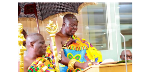 Otumfuo charges academia to wean itself off gross partisanship