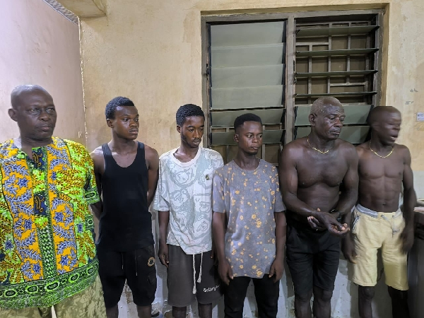Suspected landgauards in police custody