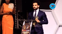 Mohammed Salah beat teammate Sadio Mane and Dortmund's Aubameyang for the prestigious honour