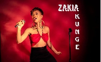 Former beauty queen and  songstress, Zakia Kunge