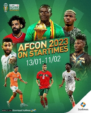 StarTimes will telecast the AFCON