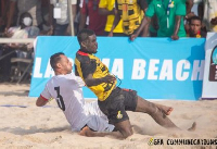 Ghana's Beach Soccer team on the verge of exiting 2024 AFCON