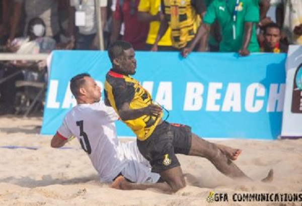 Ghana's Beach Soccer team on the verge of exiting 2024 AFCON