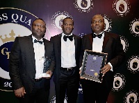 Fidelity Bank Officials receiving the award