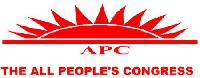 File photo: Logo of All Peoples Congress (APC)