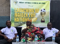 Torgbi Dikenu II at the launch of the football tournament
