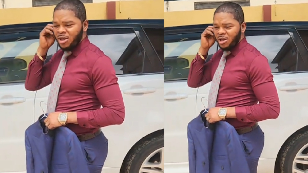 Watch as Bishop Obinim flaunts luxury cars, mansion in new video
