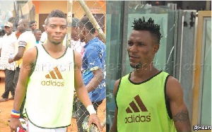 Ollenu Ashitey and Sam Yeboah