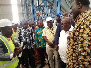 President Akufo-Addo recently took a tour of the facility and its progress