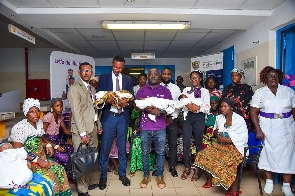 StarLife Assurance officials, staff and beneficiaries during the presentation