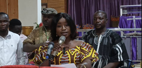 Municipal Chief Executive, Gloria Opoku Gyamfi