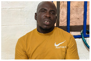 A photo of Agyarko Richard, the convict