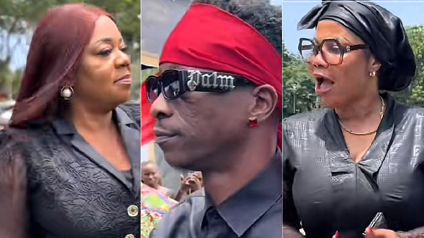 Entertainment personalities who were present to farewell to the late Dada KD