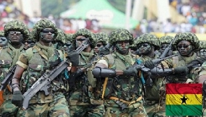 Some officers of the Ghana Armed Forces