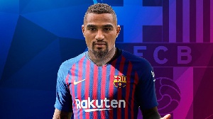 Kevin has joined Barca on loan