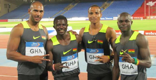 Ghana's relay team