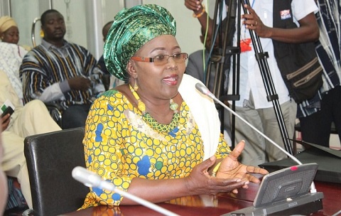 Hajia Alima Mahama, Minister of Local Government and Rural Development.