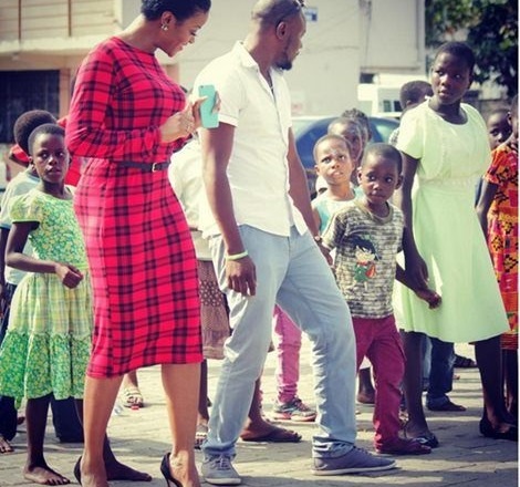 Damilola Adegbite and Chris Attoh