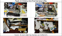 This picture was taken by auditors during a search of the IT officer's office